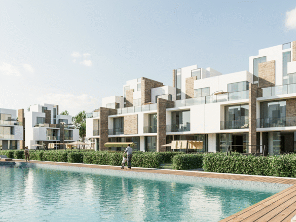 1BR apartment for sale in Long Beach Residence Hurghada