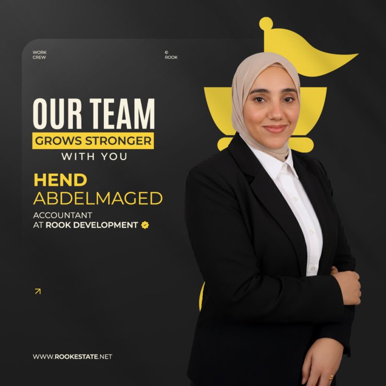 Accountant in Hurghada Real Estate – Hend Abdelmaged, Rook Development