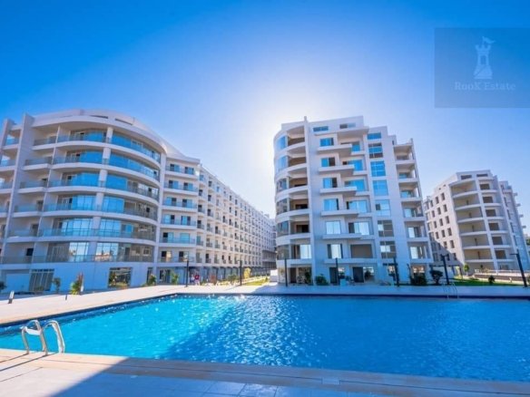 Scandic residential project in Hurghada with modern apartments and swimming pool