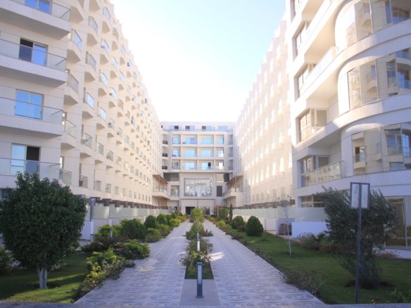 Scandic residential project in Hurghada with modern apartments and swimming pool