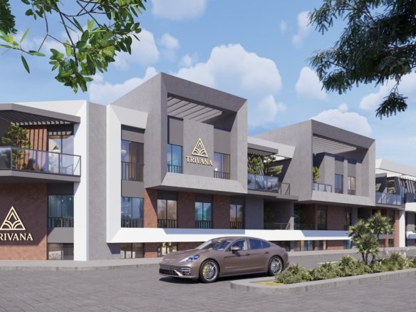 Trivana Hurghada residential project with modern apartments and swimming pool