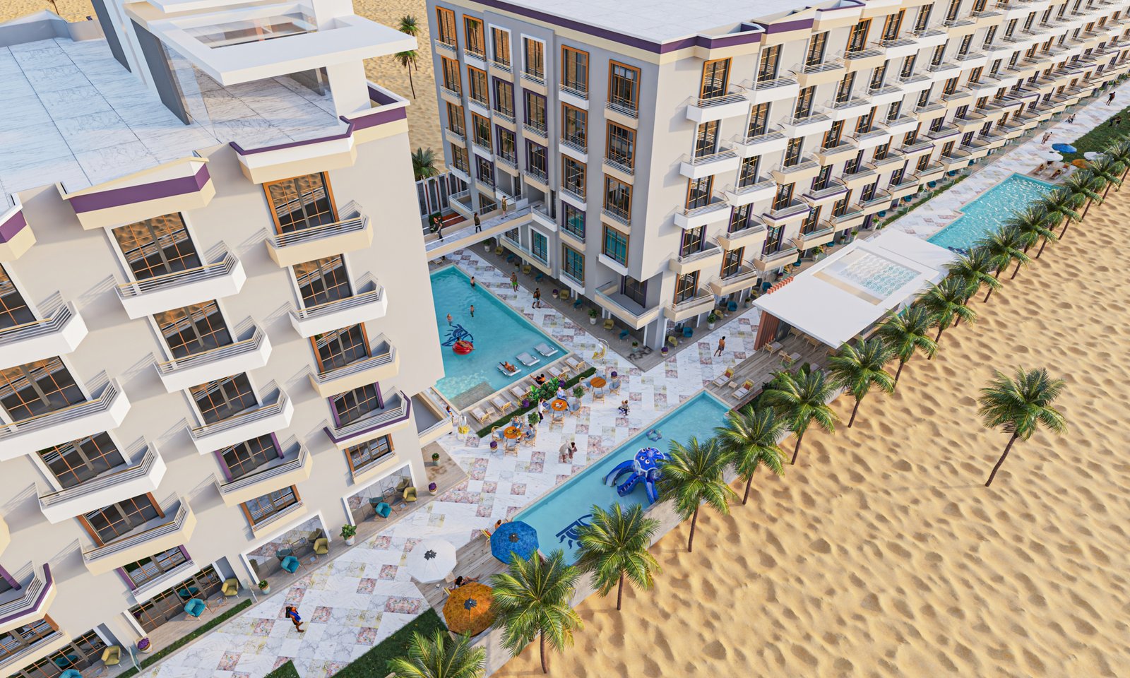 Lavanda Resort Hurghada moderne Apartments am Roten Meer mit Pool und Strandnähe