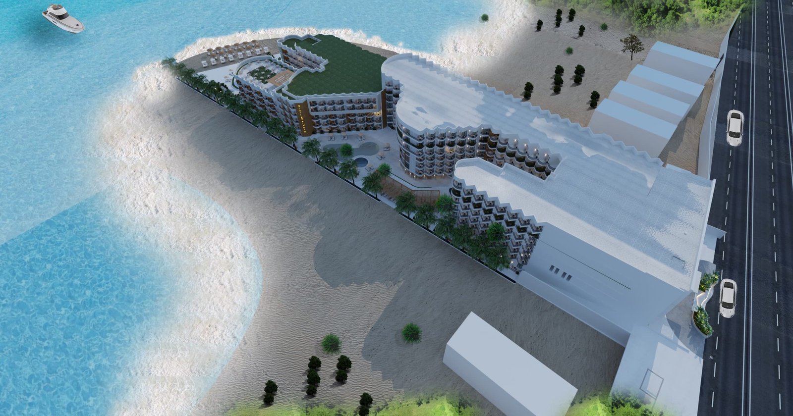 Luxury 1-bedroom apartment with pool garden view at Storia Del Mare Hurghada