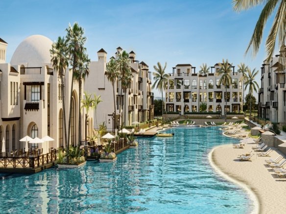 2-bedroom Sahl Hasheesh property with spine view at CALA Resort