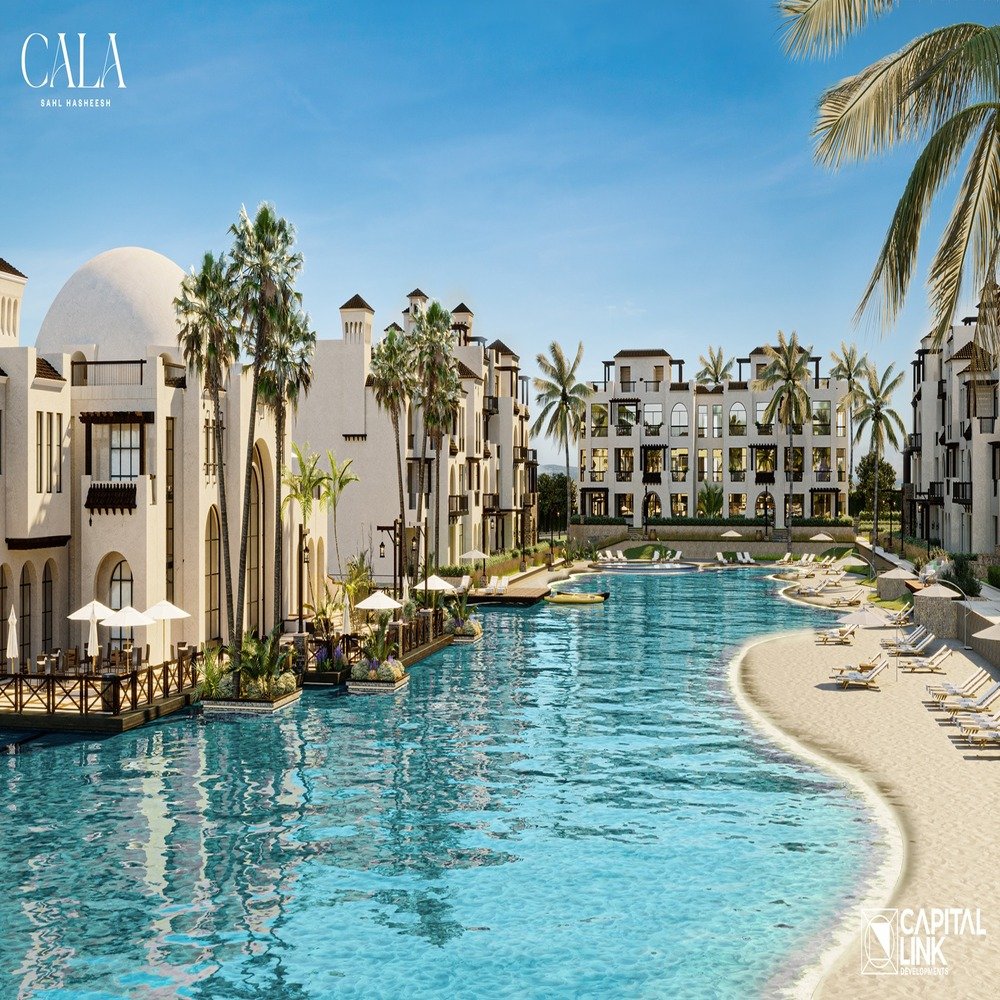 2-bedroom Sahl Hasheesh property with spine view at CALA Resort