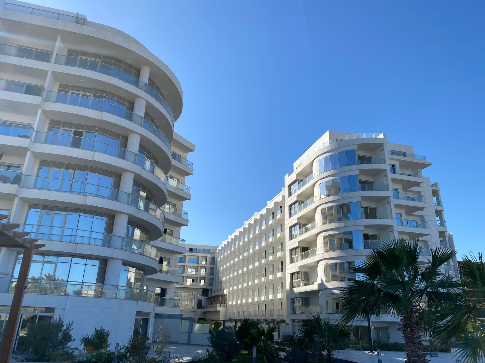 Front view of Scandic Project featuring sleek modern architecture inspired by Scandinavian design and elegance.