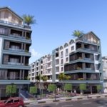 Modern ground floor one-bedroom apartment with pool view at Hurghada Heights Resort