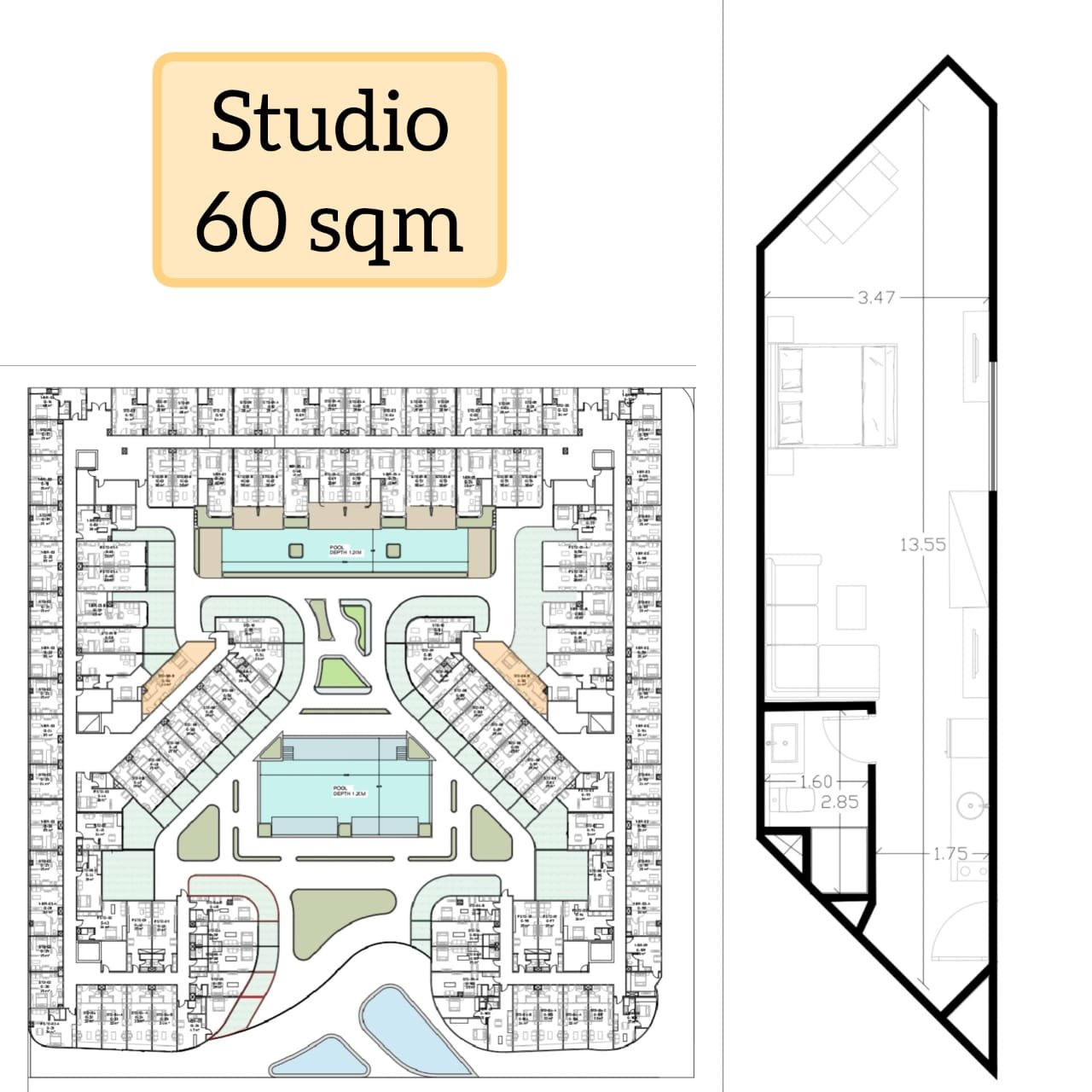 studio apartment for sale in La Gouna Resort Hurghada Al Ahyaa studio apartment for sale in La Gouna Resort Hurghada Al Ahyaa
