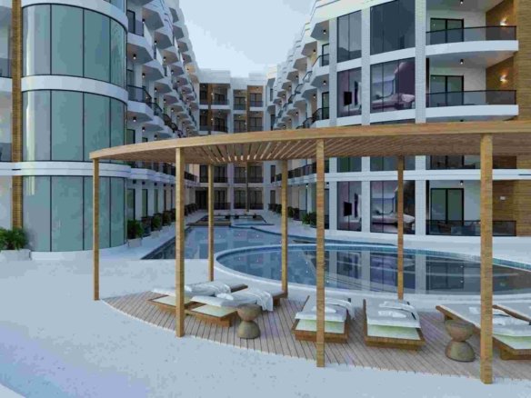 “2Bed pool and sea view apartment at Storia Del Mare, Hurghada”