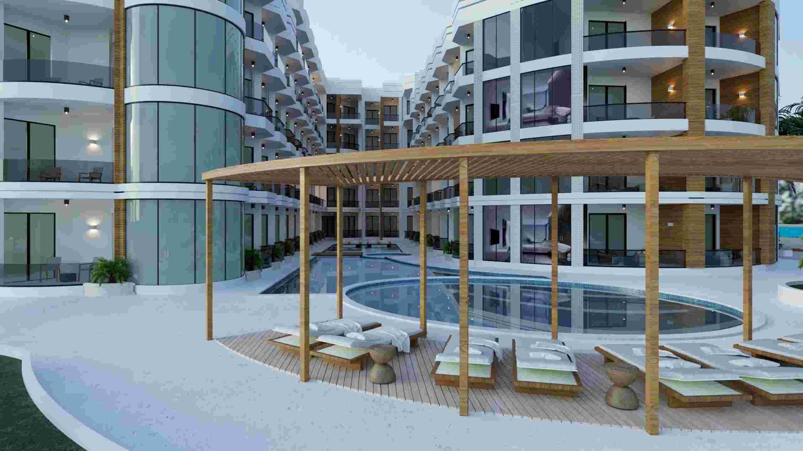 “2Bed pool and sea view apartment at Storia Del Mare, Hurghada”