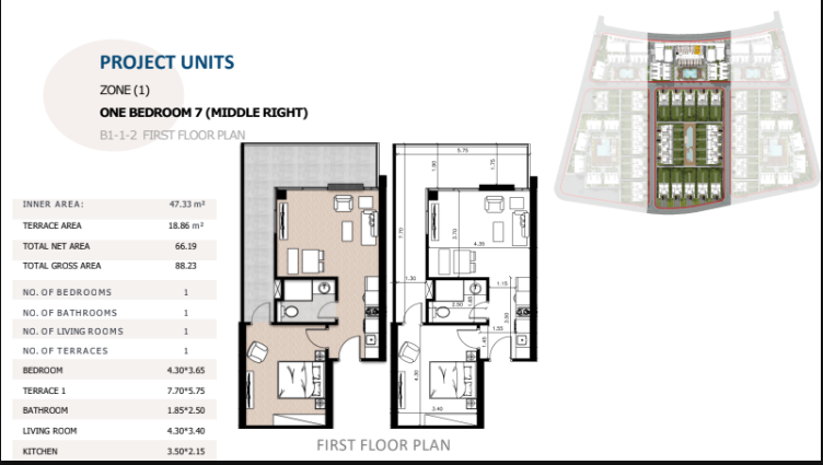 1BR apartment for sale in Long Beach Residence Hurghada 1BR apartment for sale in Long Beach Residence Hurghada