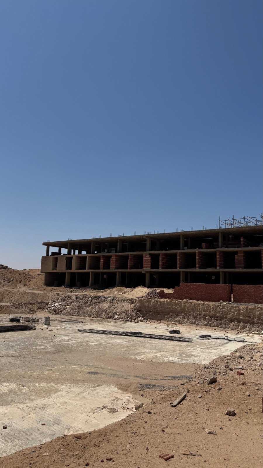 Prime location of Clan Residents Hurghada on Magawish Road