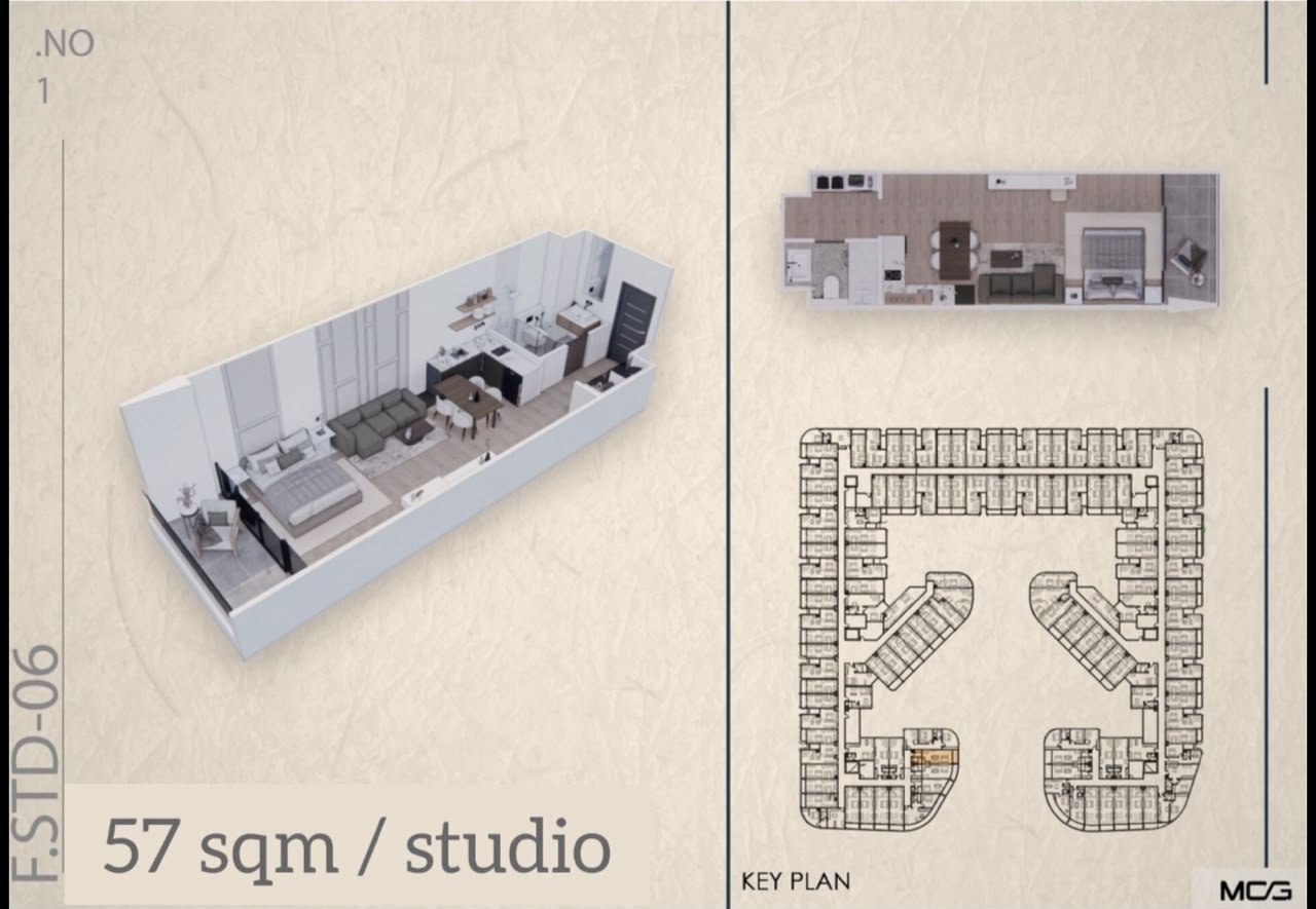 La Gouna Resort El Ahyaa Hurghada studio apartment for sale in La Gouna Resort Hurghada