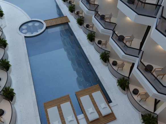 Landscaped gardens at Storia Del Mare Hurghada