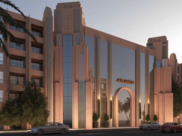 Modern 1-bedroom apartment with pool view at Atlantis Hurghada unit 205