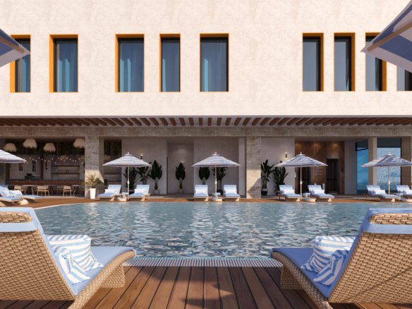 Modern apartment interior at Lazuli Hurghada with open layout