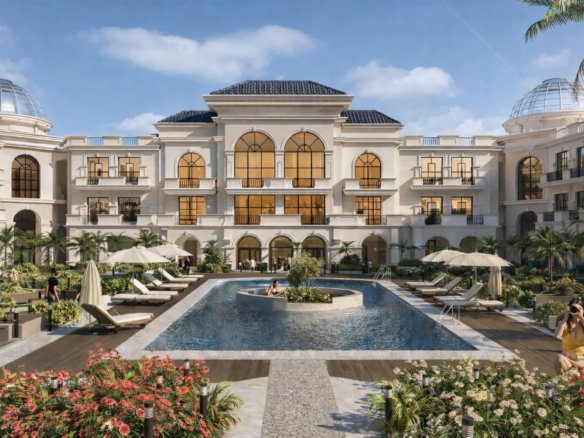 Studio Apartment Aurora Palace Hurghada Pool View