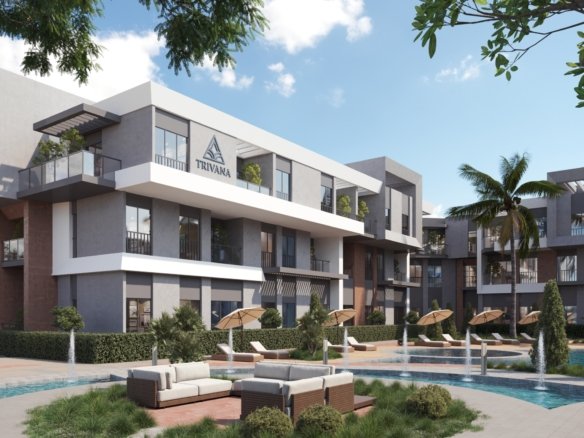 Trivana Resort Hurghada – moderní vily s výhledem na Rudé moře