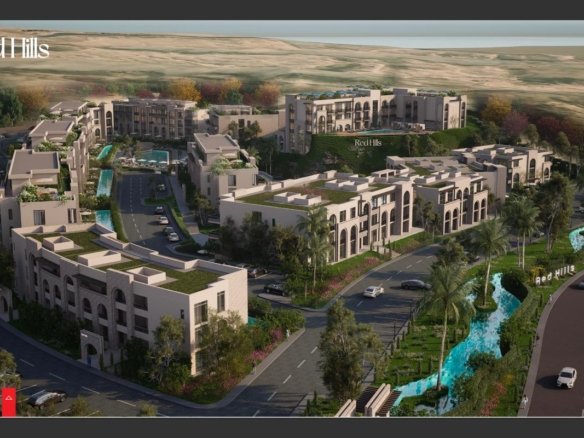 Resort-style pool at Red Hills Sahl Hasheesh