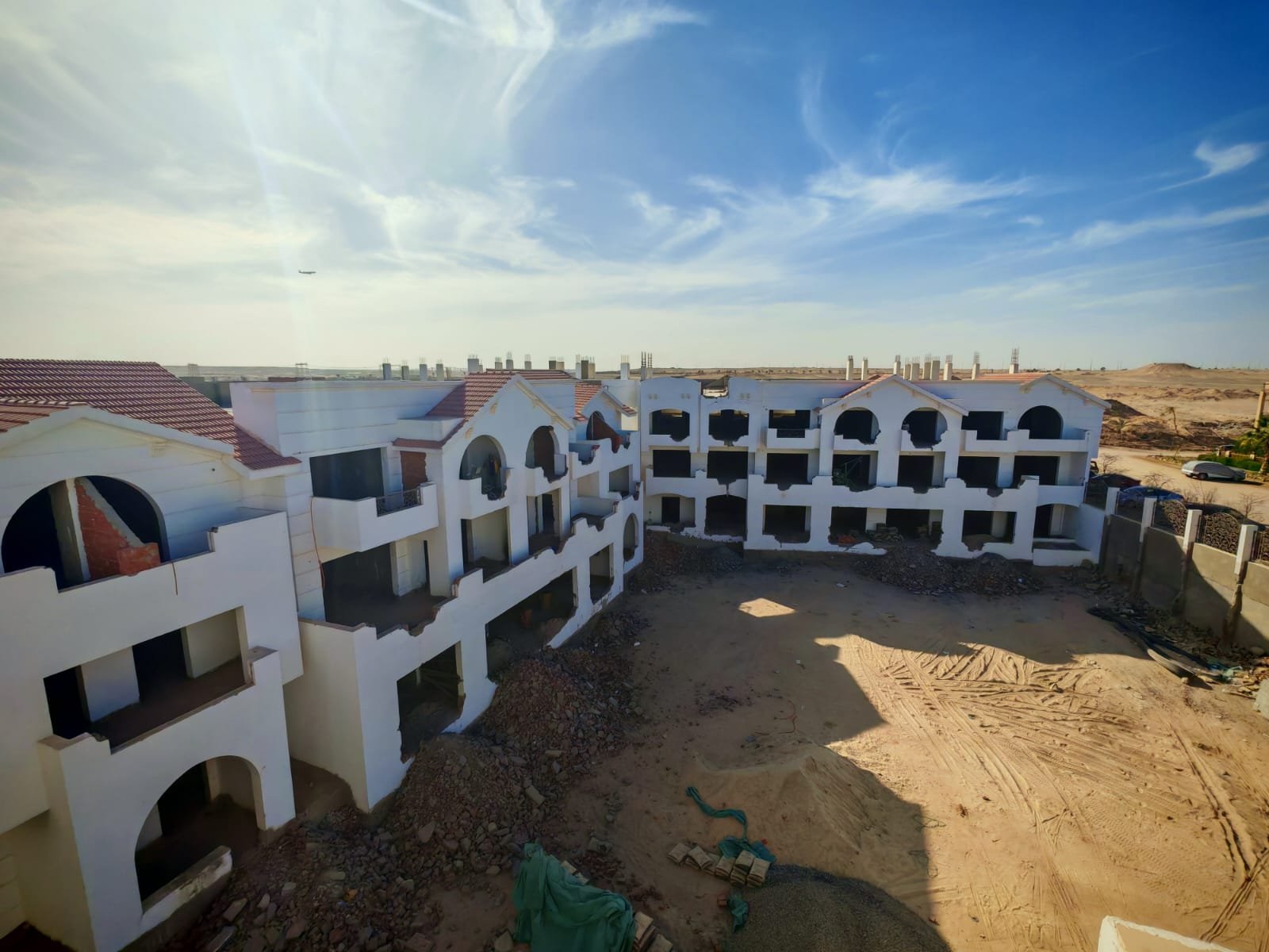 Modern interior design of apartments at Aurora Palace Magawish Hurghada Red Sea