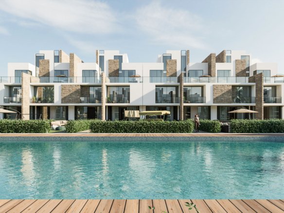 Long Beach Residence Hurghada swimming pool area for residents