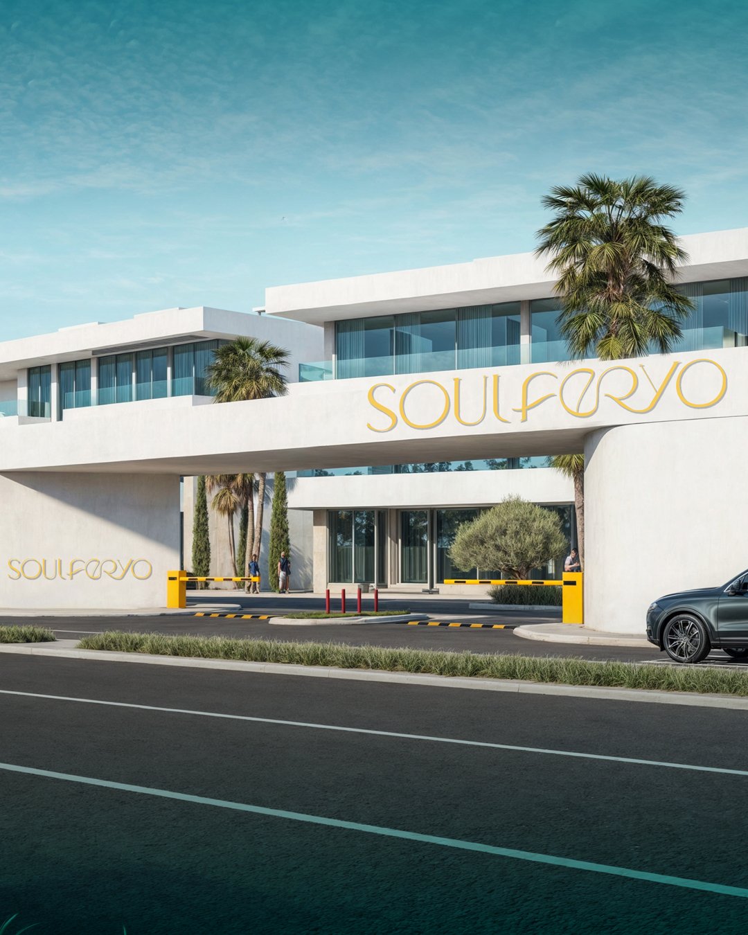 Soulferyo Resort Sahl Hasheesh Hurghada luxus tengerparti üdülőhely a Vörös-tenger partján