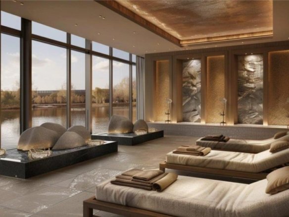 Modern apartment interior at Atlantis Resort Hurghada