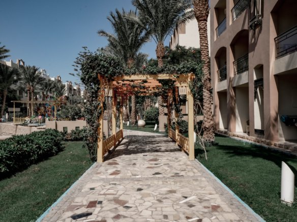 Sea view balcony in El Karma Beach Resort Hurghada