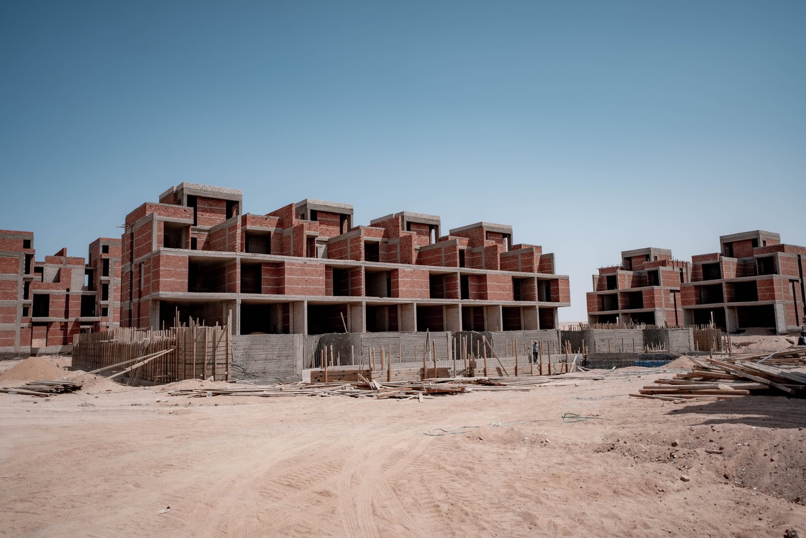 Sunset view from Long Beach Residence Hurghada Red Sea apartments