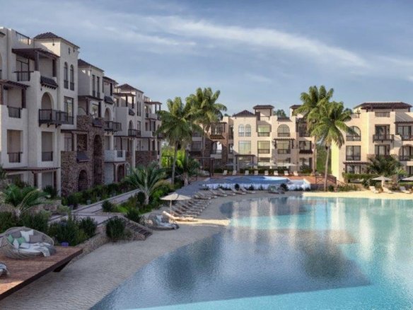 2 Bedroom apartment for sale in Cala Sahl Hasheesh Cala Sahl Hasheesh apartments for sale with modern design and Red Sea views