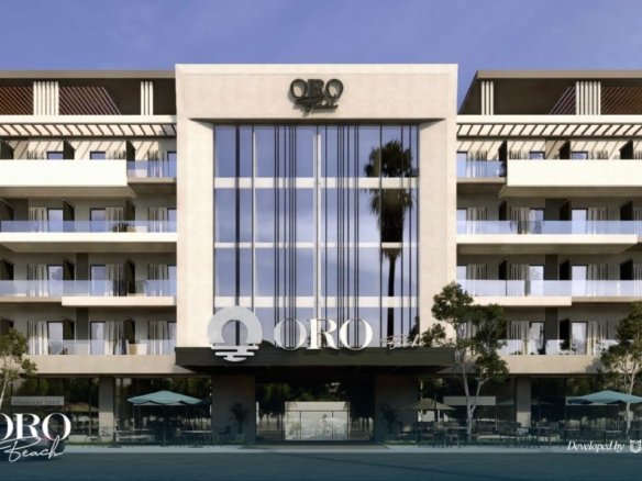 Oro Beach Resort Hurghada beachfront apartments with modern design and luxury amenities on the Red Sea