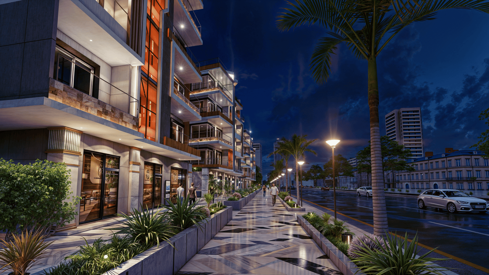 Mark Resort Hurghada luxury apartments with panoramic Red Sea views