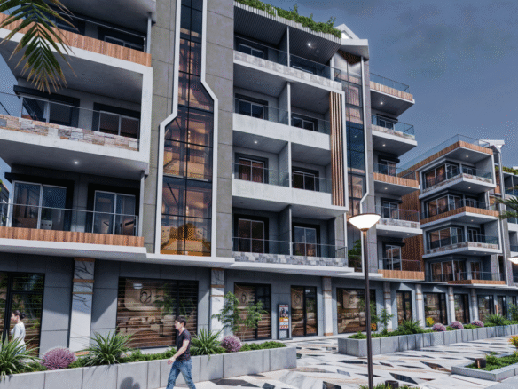 Modern apartment interiors at Mark Resort Hurghada Al Mamsha