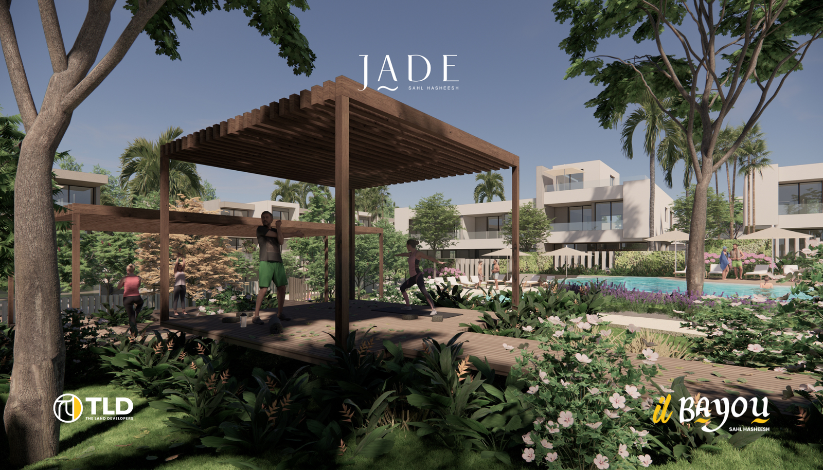 4 bedroom townhouse at Il Bayou Sahl Hasheesh Amber Zone