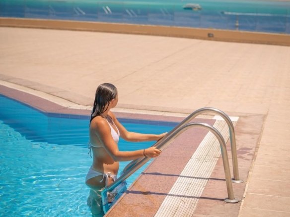 Gym and clubhouse facilities at The View Residence Hurghada