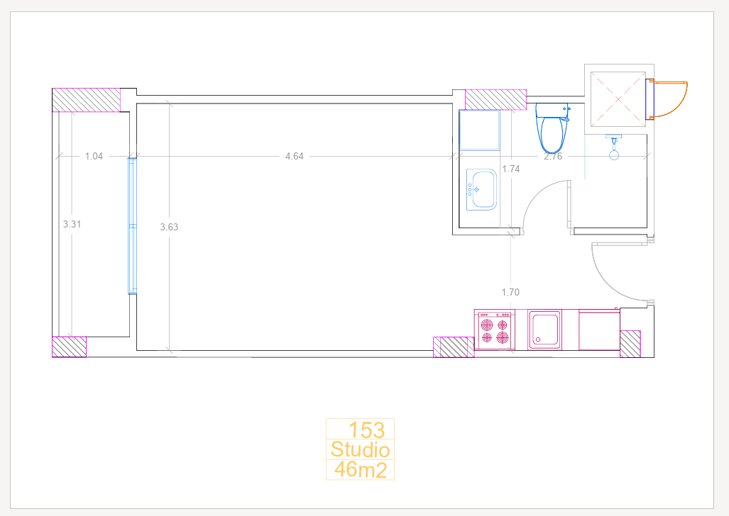 studio apartment for sale in Oro Hurghada studio apartment for sale in Oro Hurghada
