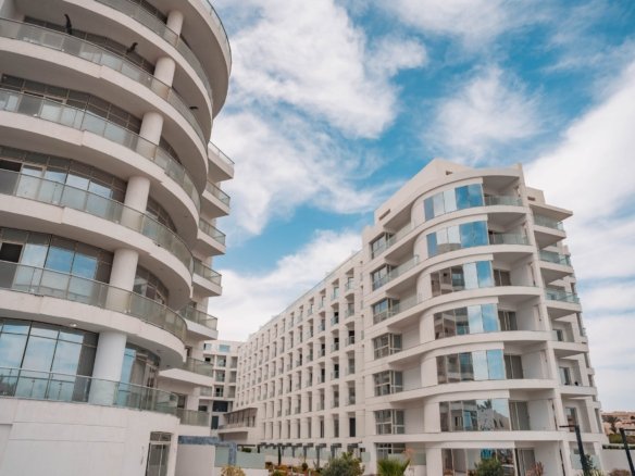 Landscaped green areas at Scandic Resort Hurghada