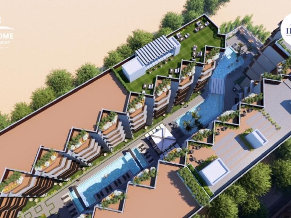 Red Sea beachfront homes at IBIZA Bay Hurghada