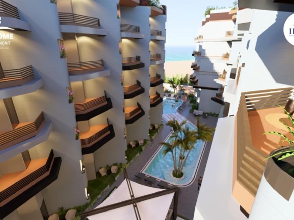 Luxury apartments overlooking the Red Sea at IBIZA Bay Hurghada