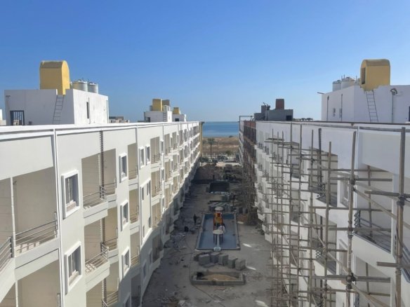 Grand Rock Resort Hurghada 2-bedroom apartment interior