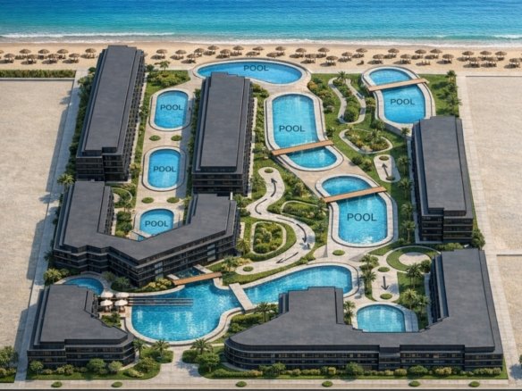 Marvento Resort Hurghada residential complex exterior