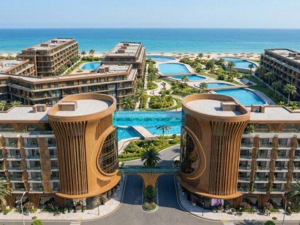 Familienfreundliche Wohnanlage in Hurghada mit sicheren Spielbereichen und modernen Apartments