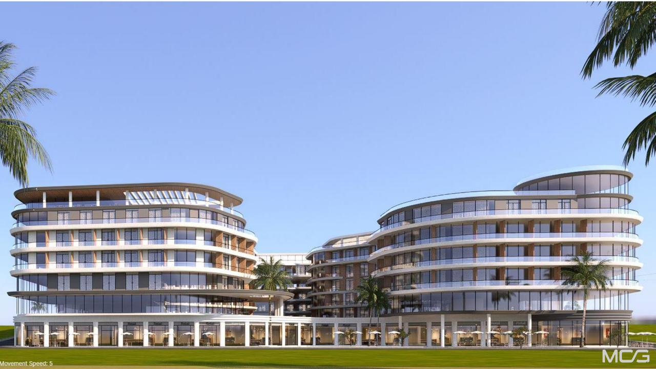 Rooftop terrace at La Gouna Resort Hurghada