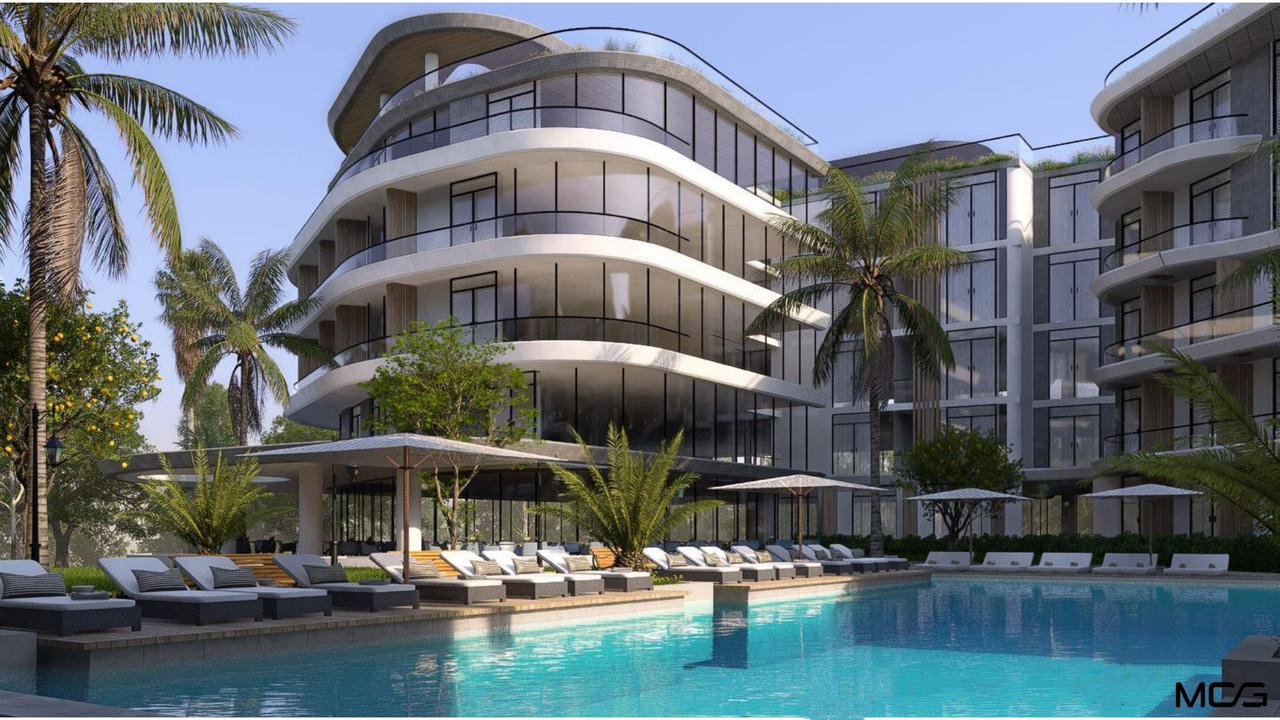 La Gouna Resort à Hurghada, vue panoramique sur la mer Rouge