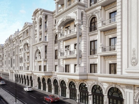 Modern kitchen in Almeria Hurghada apartment