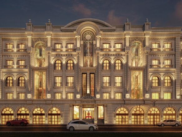 Resort-style swimming pools at Almeria Compound Hurghada