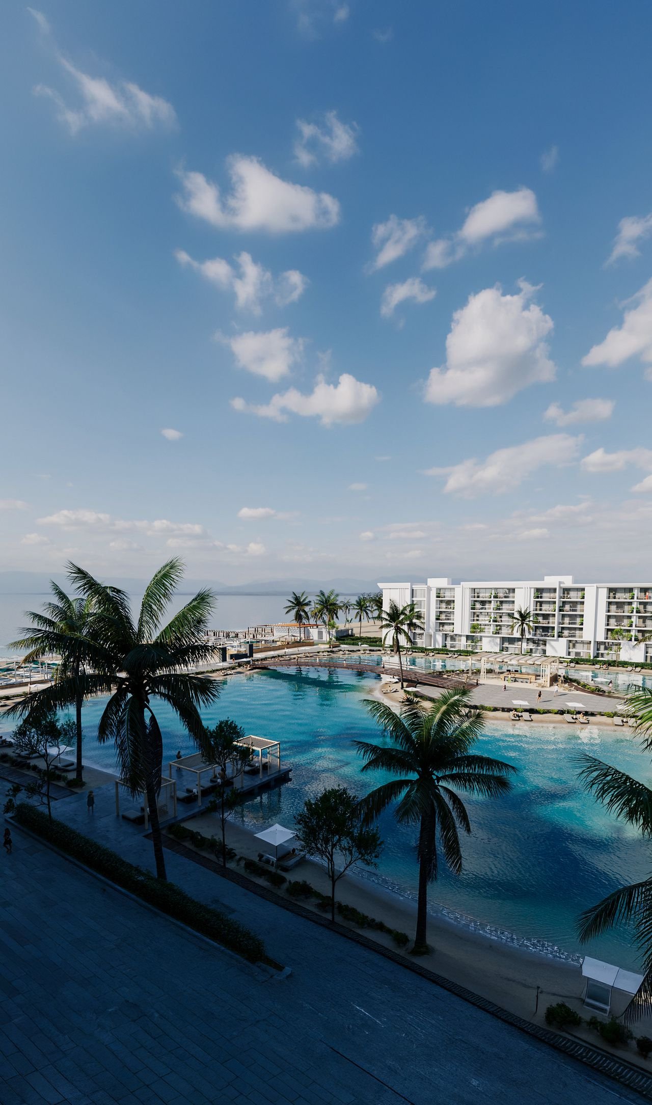 Riva Beachfront District Hurghada swimming pools