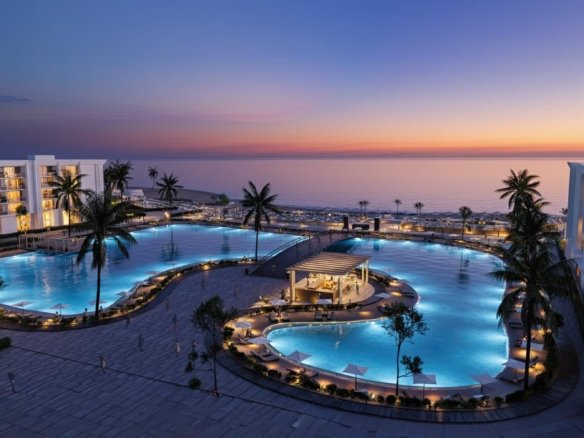 Riva Beachfront District Hurghada apartments exterior