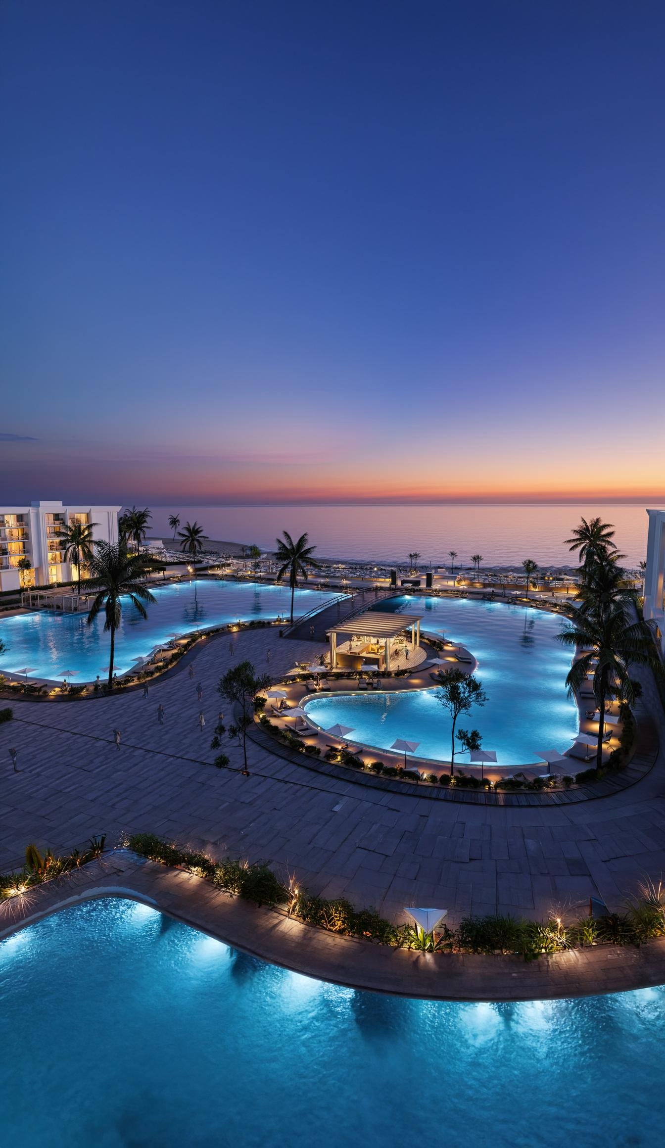 Riva Beachfront District Hurghada apartment interior