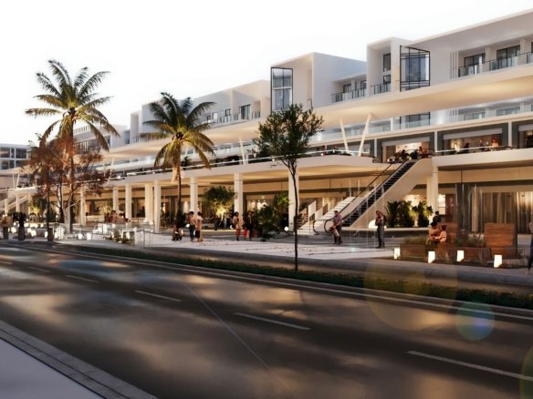 Riva Beachfront District Hurghada panoramic sunset